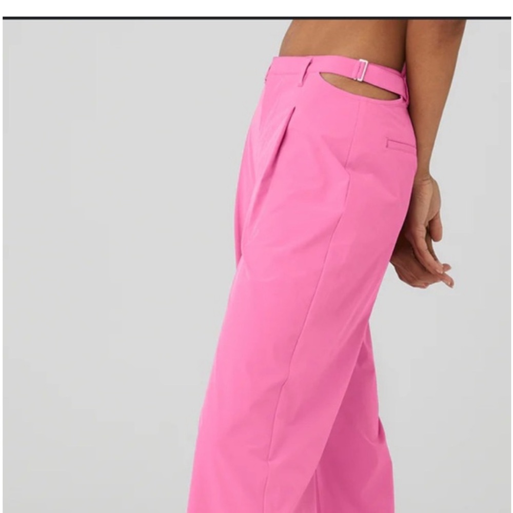 ALO Yoga Pink Women's Trousers